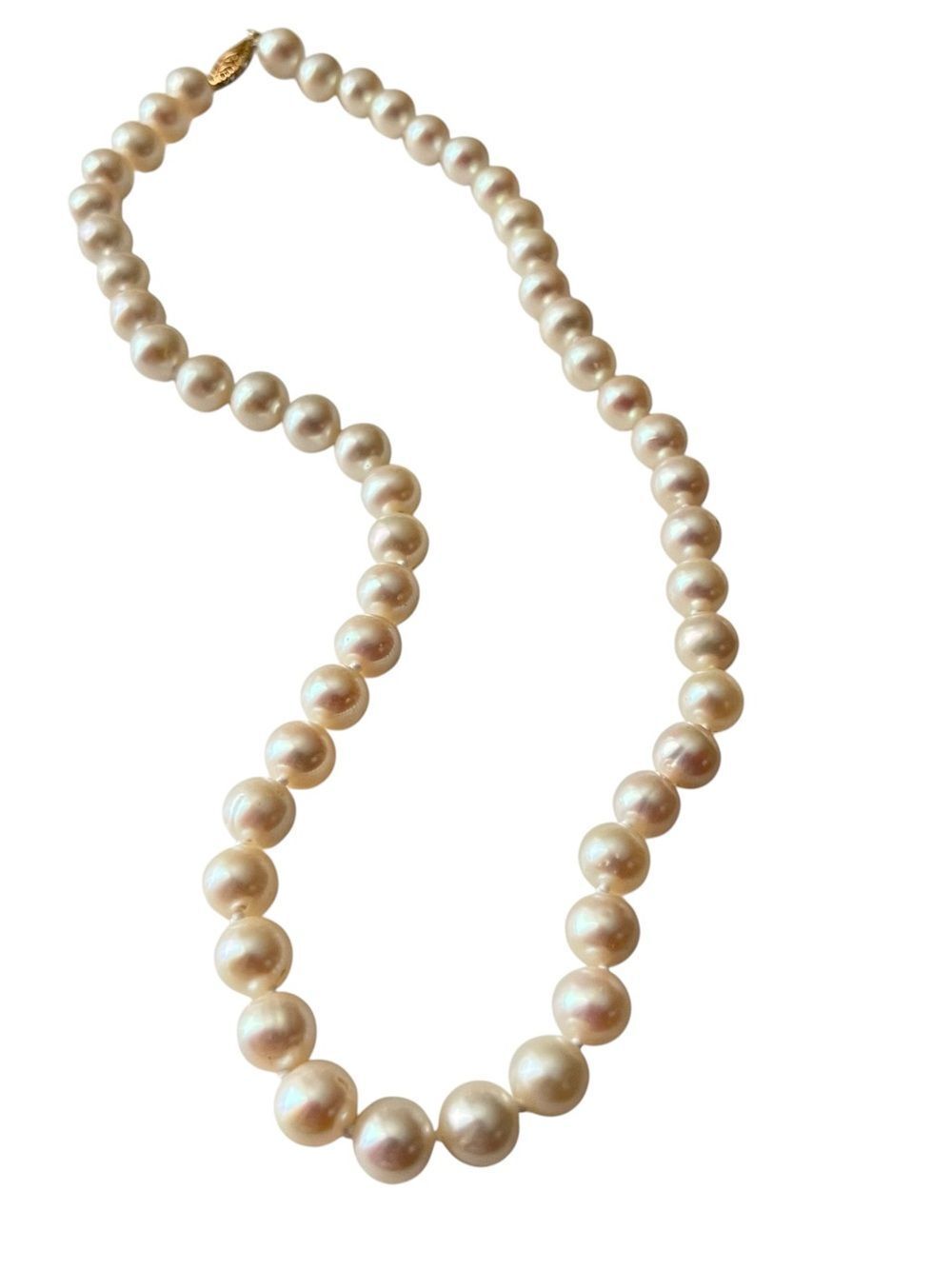 10K Gold JCM Freshwater Pearl Necklace